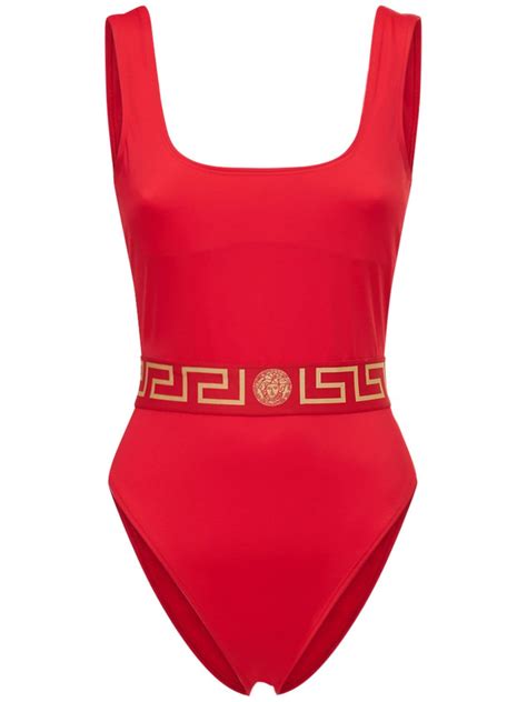 costume versace rosso|net a porter versace.